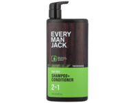 Every Man Jack Thickening 2 In 1Shampoo + Conditioner, Tea Tree, 16 fl oz/473 mL - Image 2
