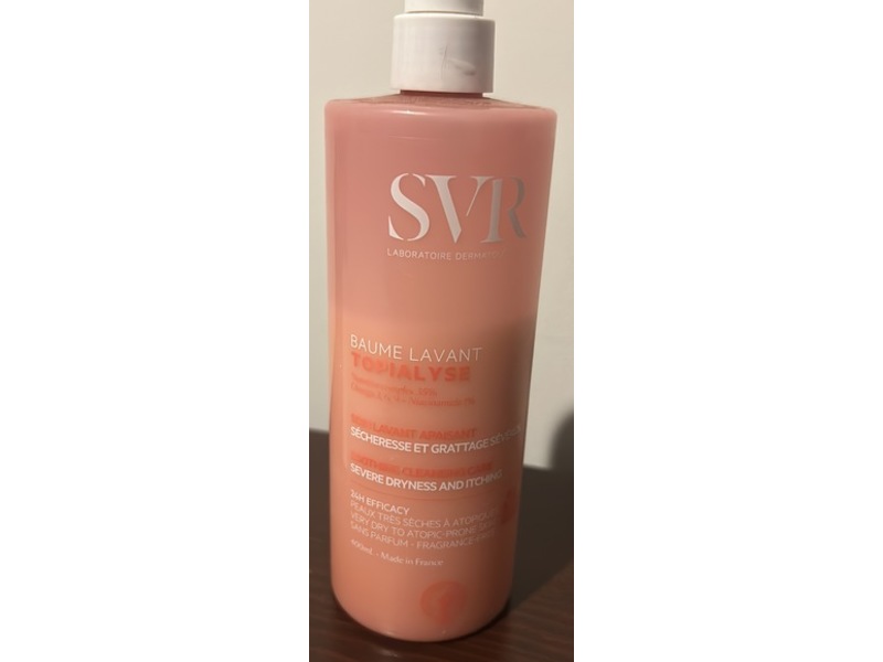 SVR Topialyse Cleansing Balm Body Wash, 400 mL