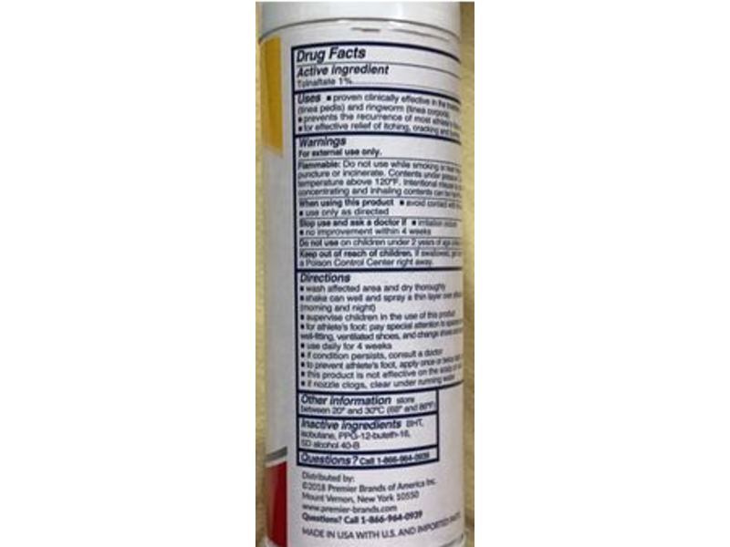 Premier Tolnaftate Antifungal Liquid Spray, 5.3 oz
