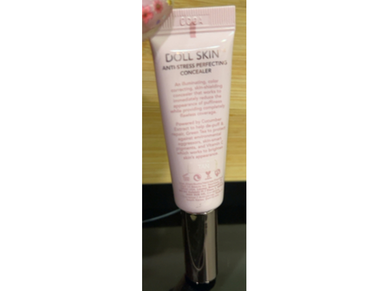 Dolly 10 Dolly Skin Anti Stress Perfection Concealer, Tan, 0.33 fl oz/10 mL