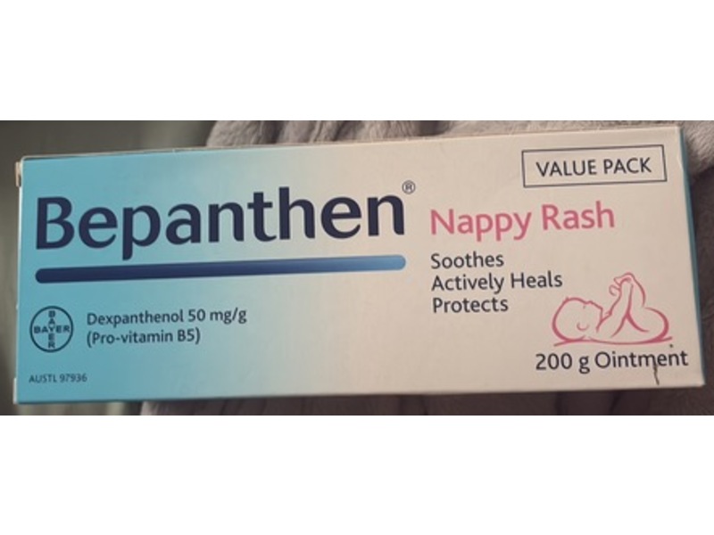 Bepanthen Nappy Rash Ointment, 200 g Ingredients and Reviews