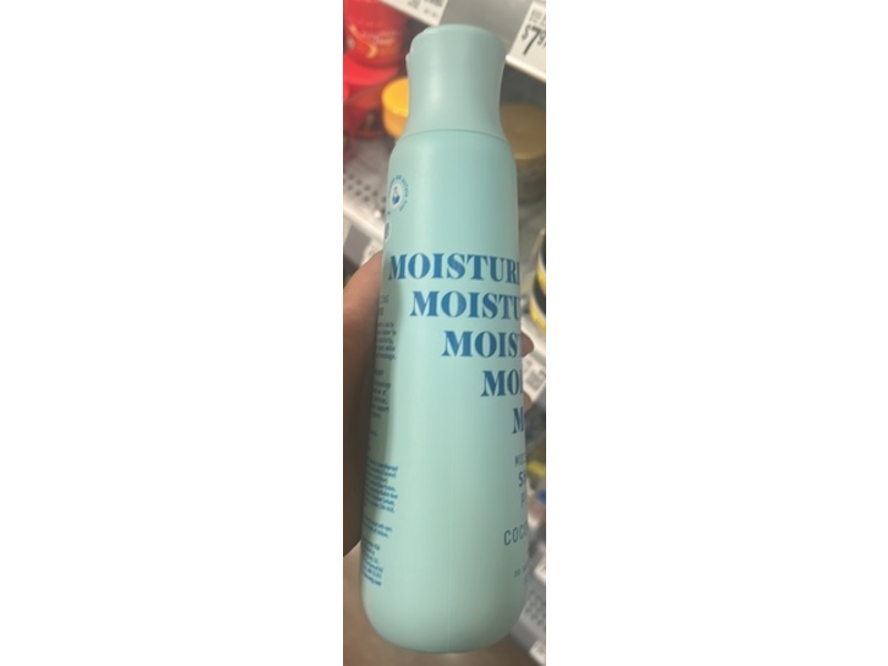 V&Co. Moisturizing Shampoo, Peptides + Coconut Water, 12 fl oz/355 mL