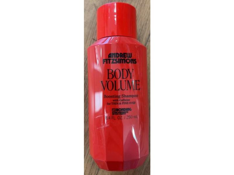 Andrew Fitzsimons Body Volume Boosting Shampoo, Caffeine, 8.4 fl oz/250 mL