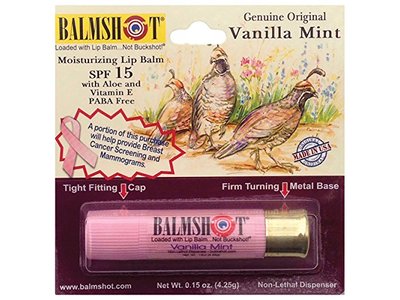 Balmshot Moisturizing Lip Balm, Vanilla Mint, SPF 15, 0.15 oz/4.25 g