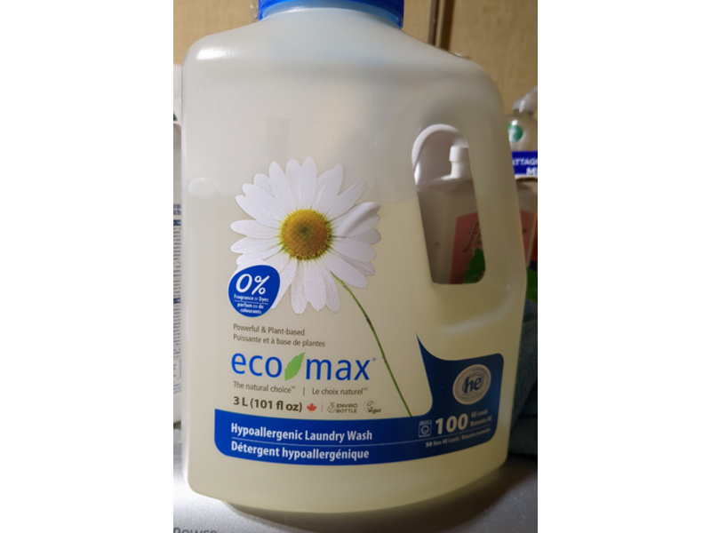 Eco Max Laundry Wash, 100 Load, 101 fl oz/3 L
