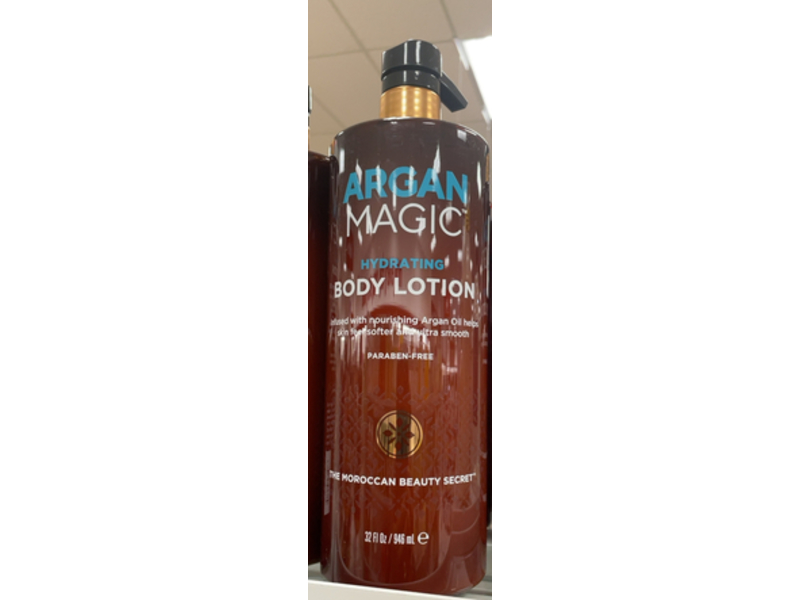Argan Magic Hydrating Body Lotion, Argan Oil & Shea Butter, 32 fl oz/946 mL
