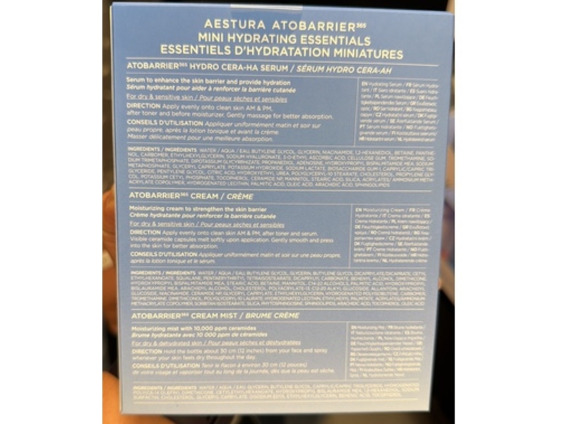 Aestura Atobarrier Mini Hydrating Essentials Set