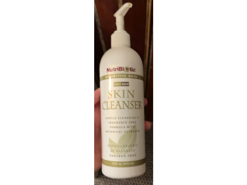 Nutribiotic Sensitive skin Non Soap Skin Cleanser, 16 fl oz/473 mL