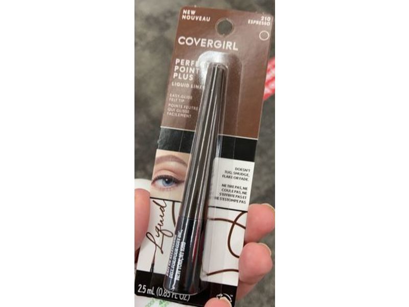 Covergirl Perfect Point Plus Liquid Eyeliner, Espresso, 0.08 fl oz/2.5 mL