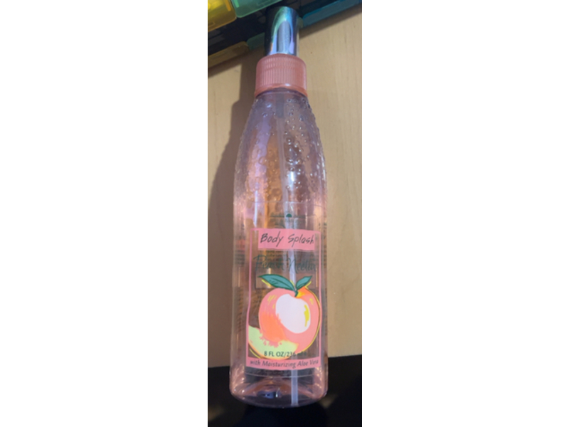 Bath & Body Works Peach Nectar Body Splash with Aloe Vera, 8 fl oz/236 mL