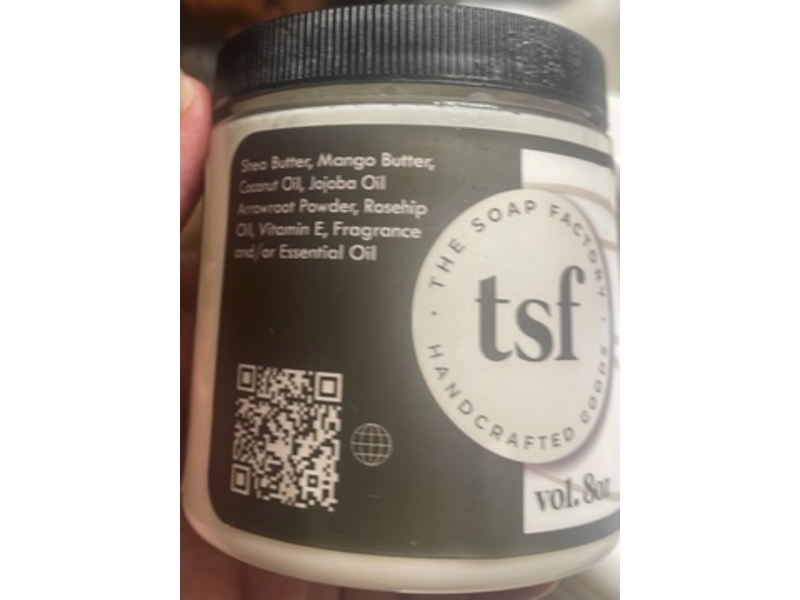 The Soap Factory Body Butter, Amazing Grace, 8 oz