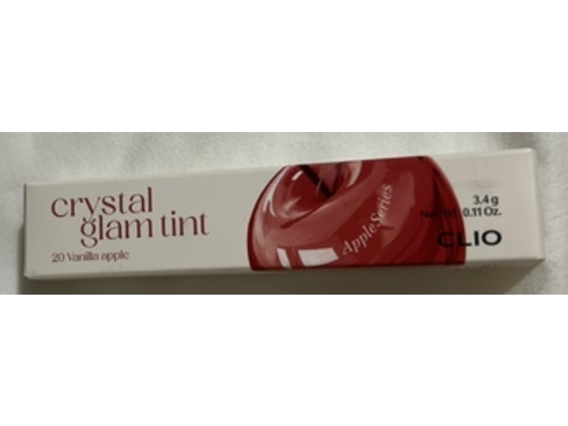 Clio Crystal Glam Tint, 20 Vanilla Apple, 0.11 oz/3.4 g