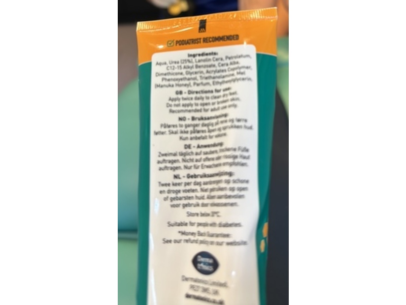 Dermatonics Heel Balm, Manuka Honey, 125mL