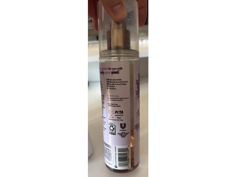 Love Beauty And Planet Beloved Fine Fragrance Body Mist, Lavender & Chamomile Tea, 8 fl oz