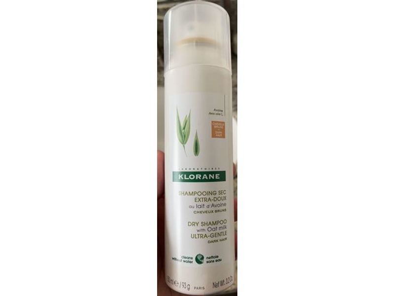 Klorane Dry Shampoo, Oat Milk, 3.2 oz
