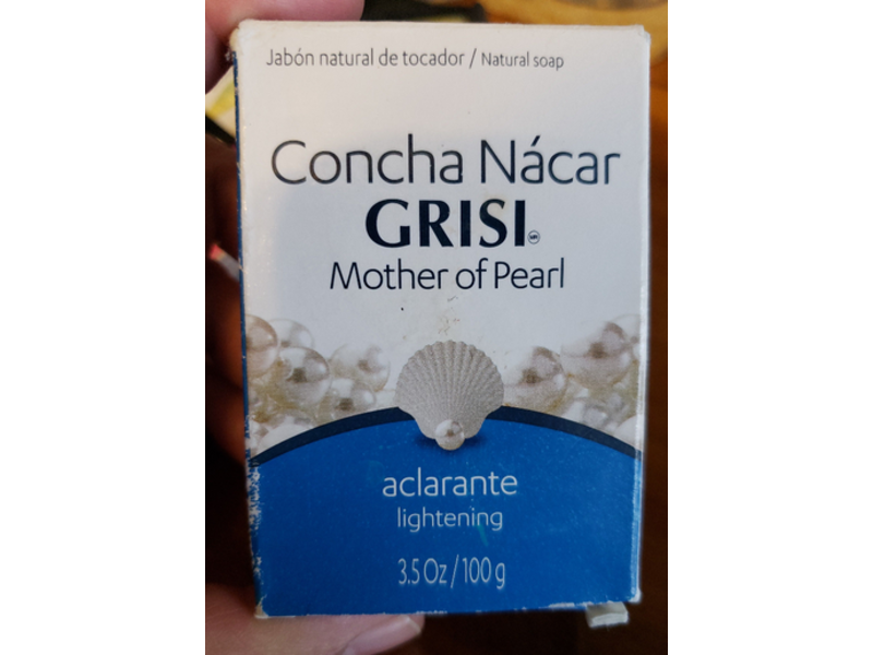 Grisi Mother Of Pearl Soap, 3.5 oz/100 g