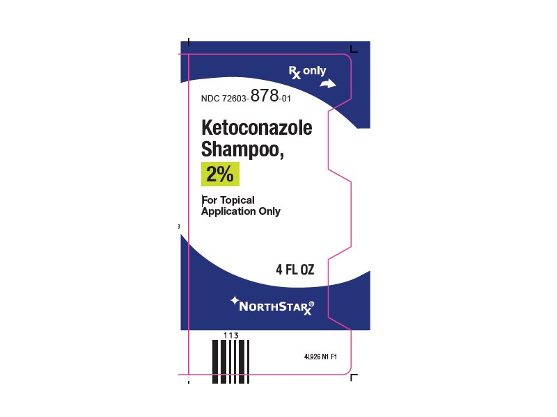 Ketoconazole Shampoo, 2%, 4 fl oz, NorthStar Rx (RX)