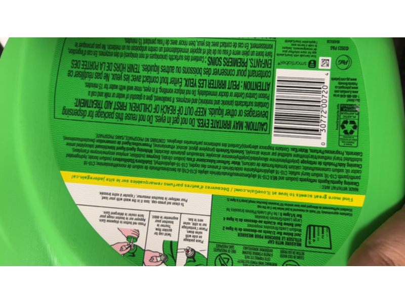 Gain + Aroma Boost Liquid Laundry Detergent, Spring Daydream , 107 Loads, 154 fl oz/4.55 L