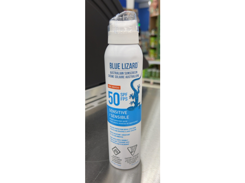 Blue Lizard Sunscreen Spray, SPF 50, 5 oz/142 g, Pack Of 2