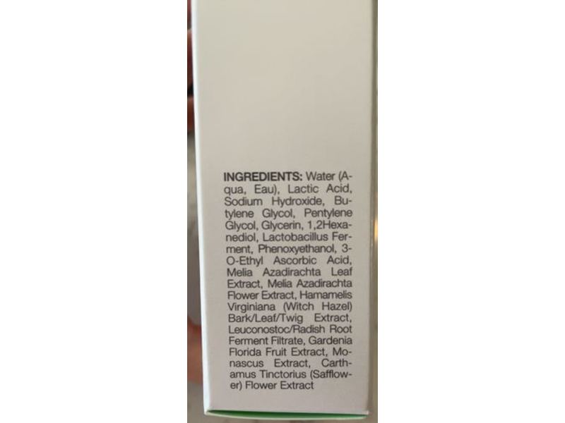 Limelife By Alcone Lactic Acid & Witch Hazel Exfoliating Toner Pads, Glowing Green, 0.09 fl oz/2.75 mL, 15 Count