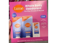 Lume Whole Body Deodorant Set, Soft Powder, Pack Of 3 - thumbnail 2