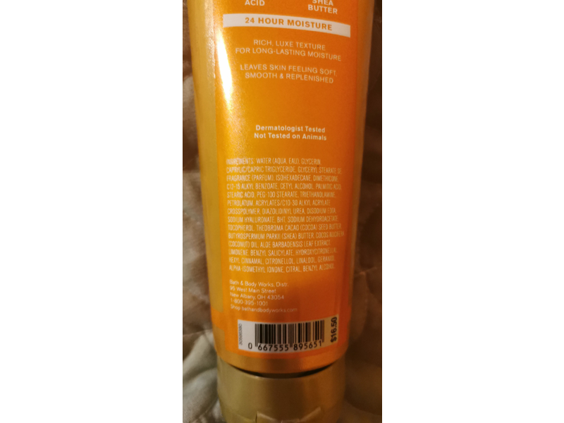Bath & Body Works Ultimate Hydration Body Cream, Sun Shine Mimosa, 8 oz/226 g