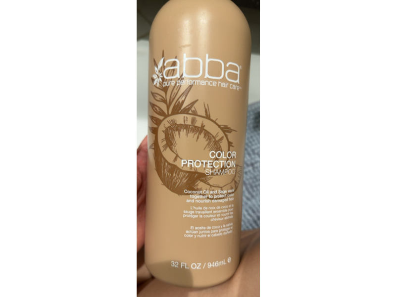 Abba Pure Performance Hair Care Color Protection Shampoo, 32 fl oz/946 mL