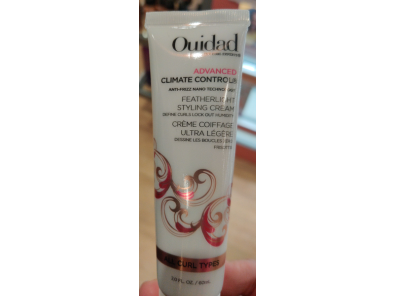 Ouidad Advanced Climate Control Feather Light Styling Cream, 2 fl oz/60 mL
