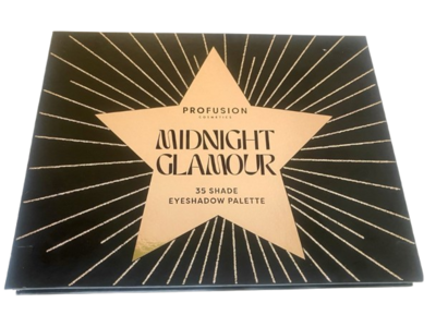Profusion Cosemetics Eyeshadow Palette, Midnight Glamour, 1.23 oz/35 g