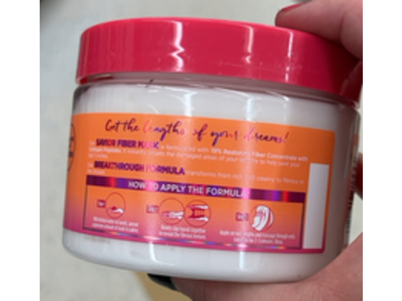 L'Oreal Paris Elvive Dream Lengths Savior Fiber Hair Mask, 12 fl oz/355 mL