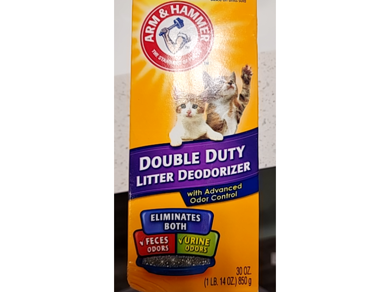 Arm & Hammer Double Duty Litter Deodorizer, 30 oz/850 g