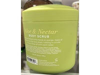 Nectar Body Scrub, Aloe & Nectar, 20.8 oz/590 g - thumbnail 3