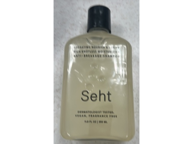 Seht Hydrating Nourish & Purify Anti-Breakage Shampoo, 11.8 fl oz/350 mL