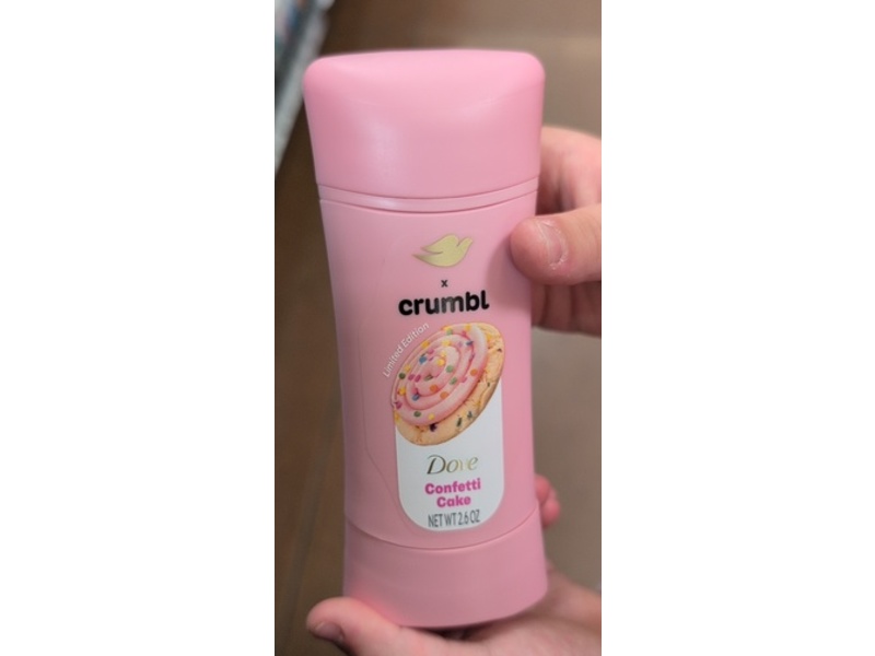 Dove x Crumbl Deodorant, Confetti Cake, 2.6 oz