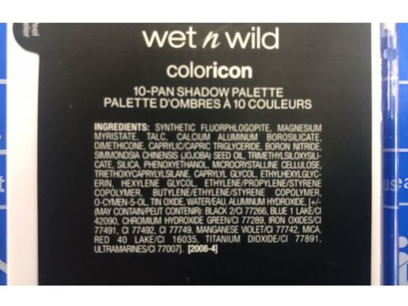 Wet n Wild Color Icon 10-Pan Shadow Palette, Lights Off, 0.42 oz/12 g