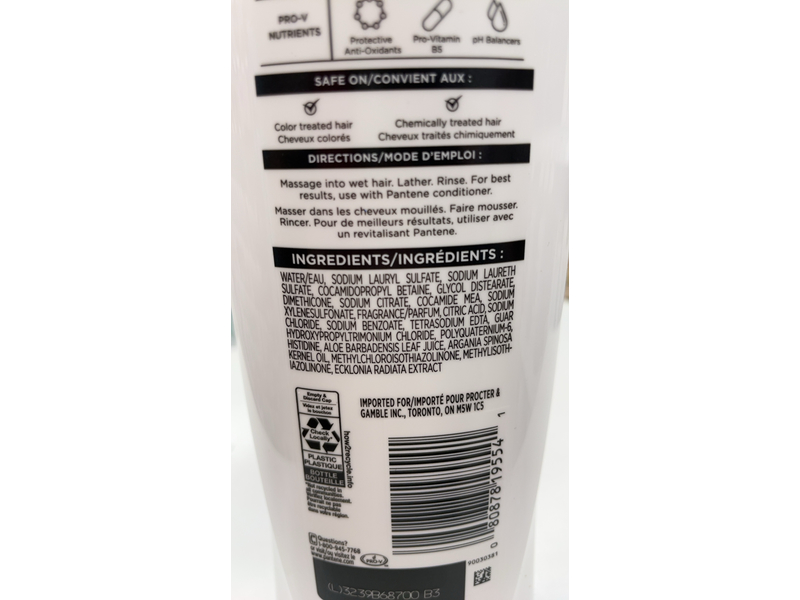 Pantene Nature Fusion Shampoo, 12 fl oz/355 mL