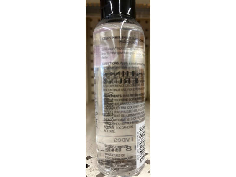 Spa Luxury Nourishing Hair Serum, 4 fl oz/118 mL