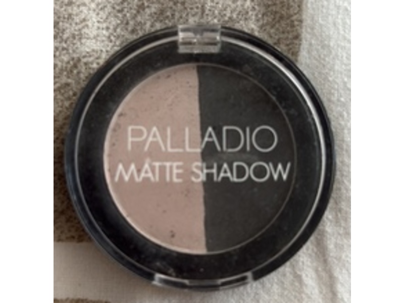 Palladio Herbal Matte Shadow Duo, EDM06 Skyscraper, 0.09 oz/2.7 g