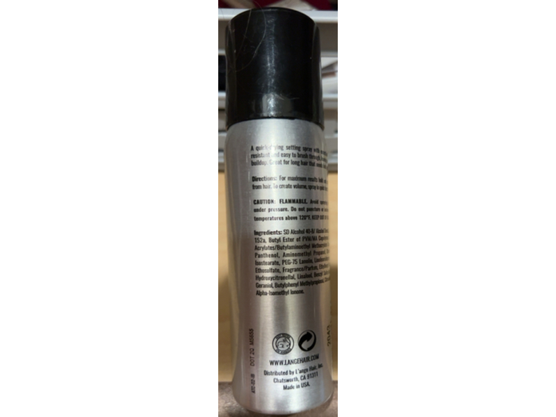 L’ange Haute To Trot Max Hold Hairspray, 2.25 oz/64 g