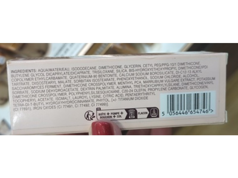 Charlotte Tilbury Airbrush Flawless Matte Finish Liquid Foundation, 12 Cool, 1fl oz/30 mL