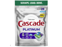 Cascade Platinum Dishwasher Detergent Pacs, Fresh Scent, 14 oz/398 g, 26 Count - Image 2