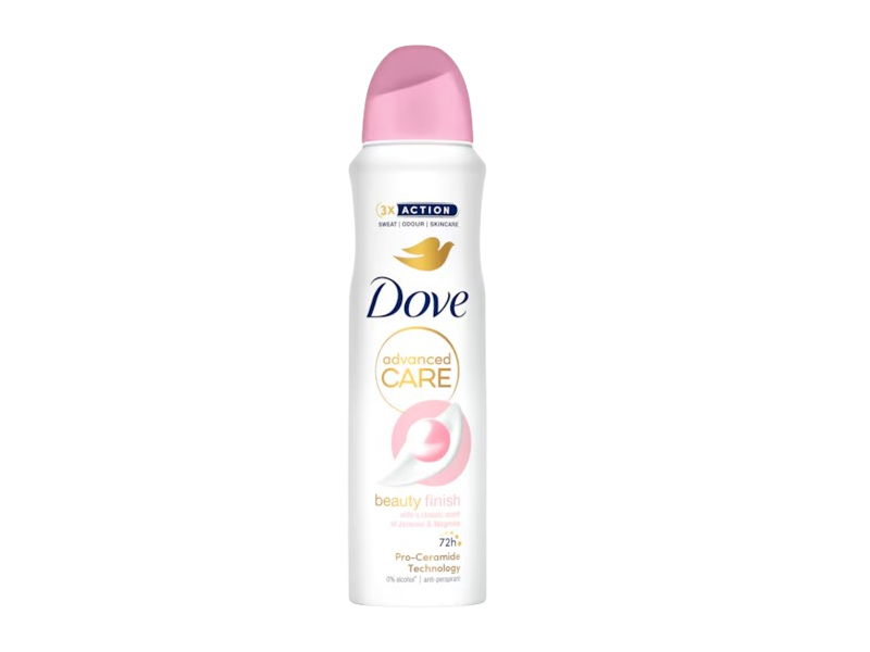 Dove Beauty Finish Antiperspirant Spray, 150 mL