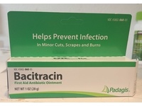 Padagis Bacitracin First Aid Antibiotic Ointment, 1 oz/28 g - thumbnail 2
