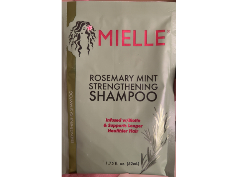 Mielle Strengthening Shampoo, Rosemary Mint, 1.75 fl oz/52 mL