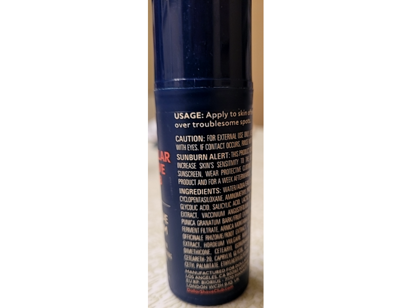 Dollar Shave Club Rescue Serum, 1 fl oz/30 mL