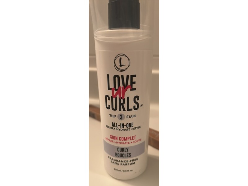 Love Ur Curls All-In-One Repair, Hydrate & Style Curly, 8.5 fl oz/250 mL