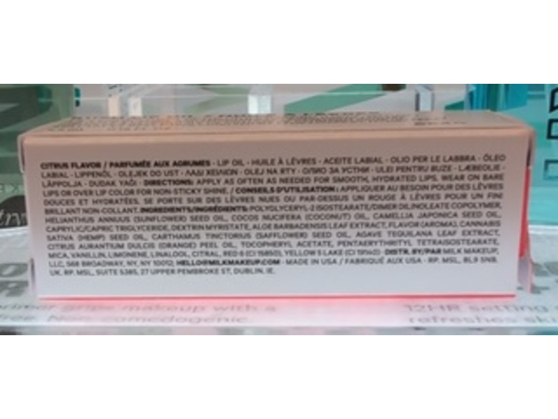 Milk Makeup Lip Oil, Orange Crush, 0.18 oz