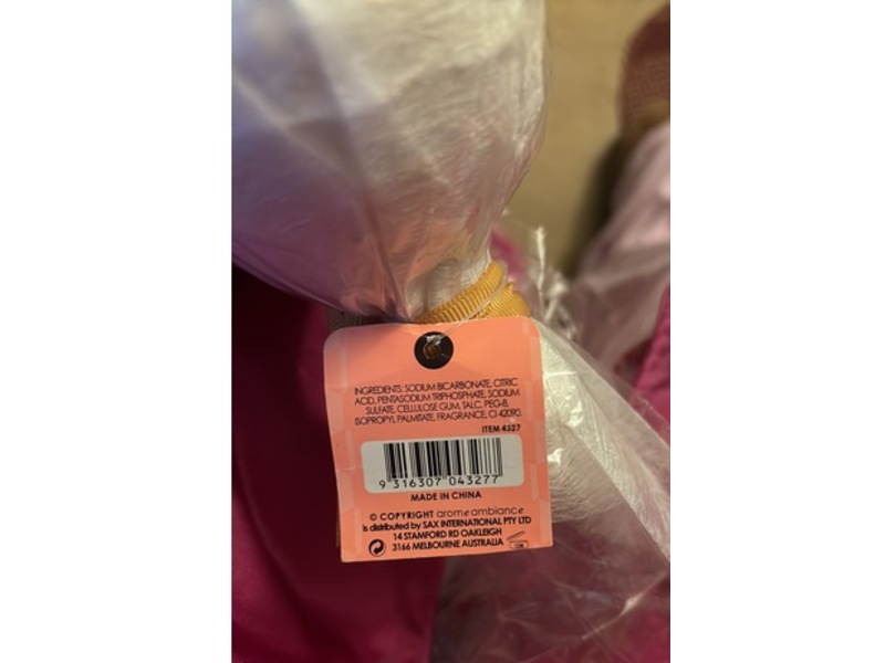 Arome Ambiance Bath Bomb, Mango, 7.05 oz/200 g