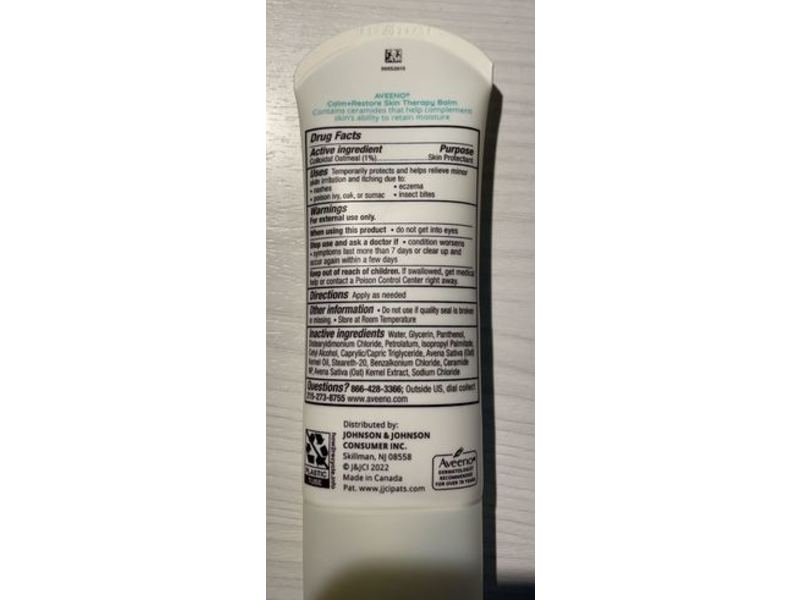 Aveeno Calm + Restore Skin Therapy Balm, 1.7 oz/48 g