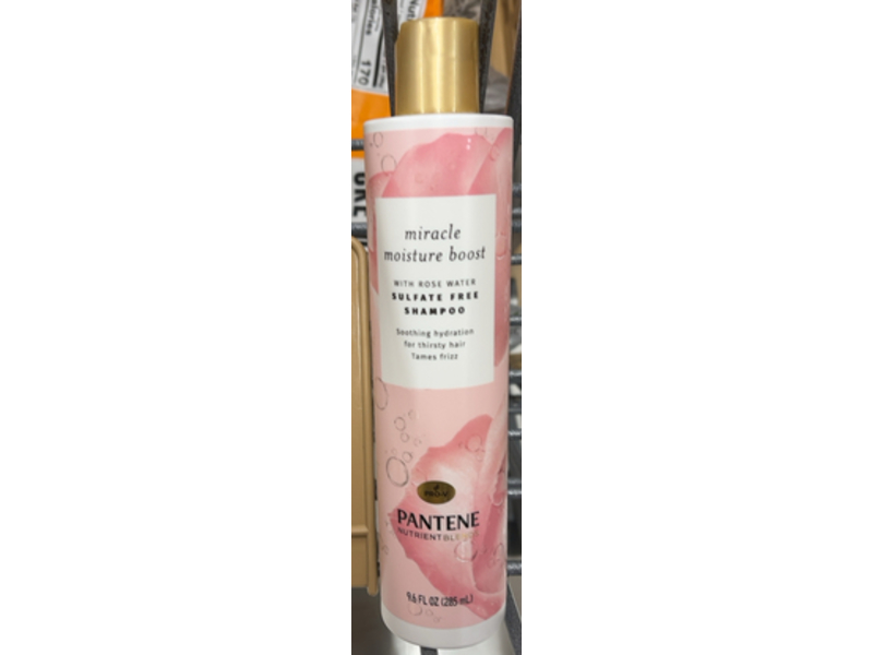 Pantene Pro-V Miracle Moisture Boost Shampoo, 9.6 fl oz/285 mL